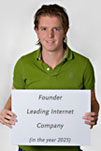 Wouter Schreurs, ambition: Founder and Market leader of internet companies 2025